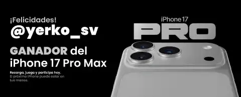 Sorteo Especial iPhone 17 Pro Max promotion banner